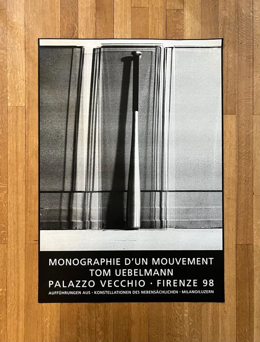Tom Uebelmann Original art exhibition poster - 35.4"×50.4" (90×128cm)