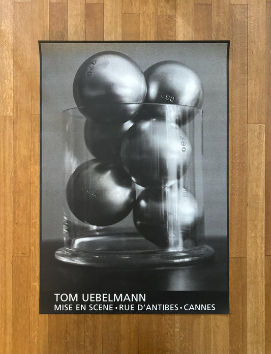 Tom Uebelmann Original art exhibition poster - 35.4"×50.4" (90×128cm)