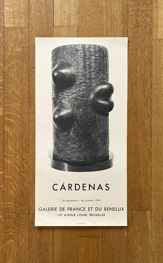 Cardenas art exhibition poster - 12.6"×25.6" (32×65cm)