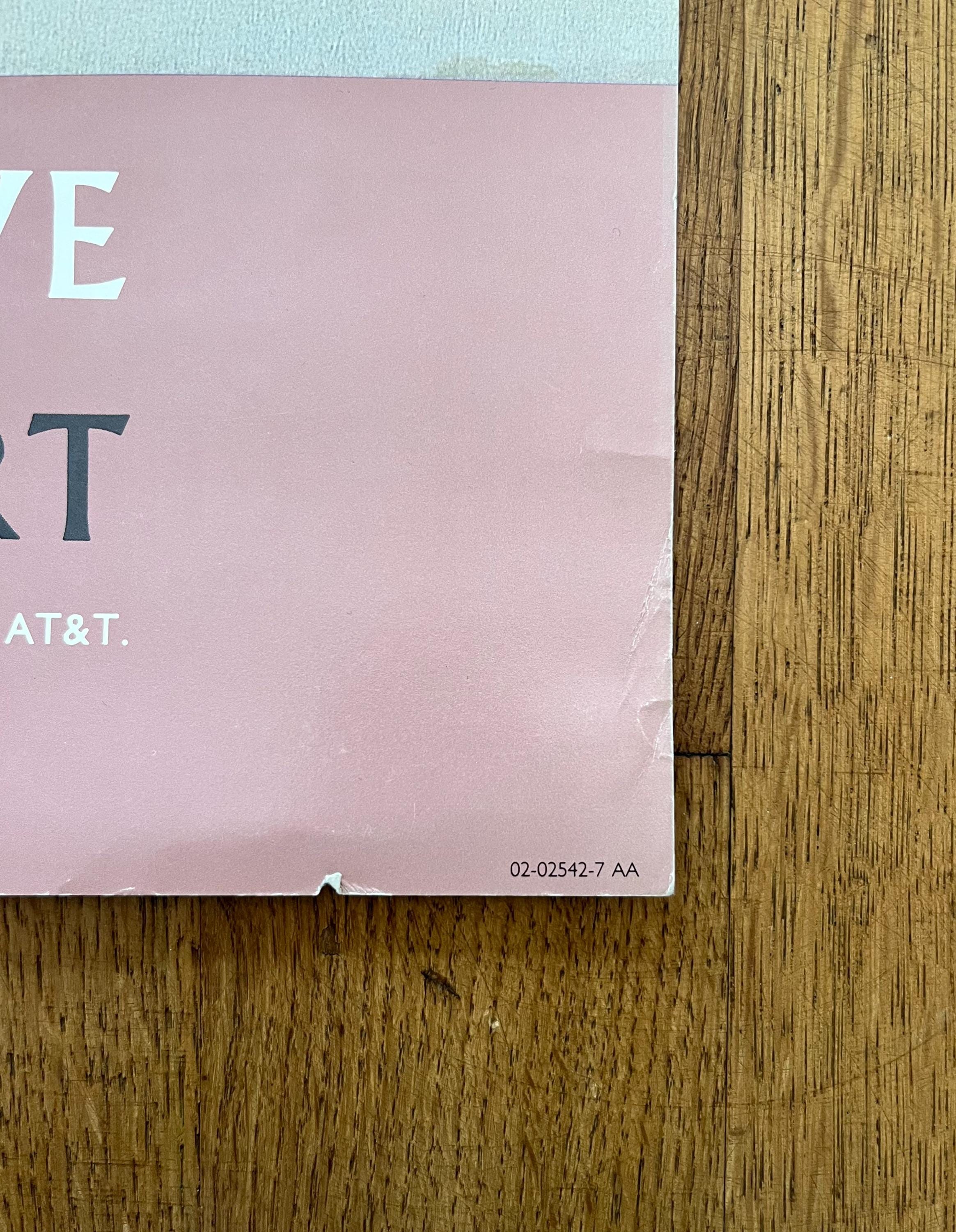 David Hockney original exhibition poster used - 28.1"×33.1" (71.5×84cm)